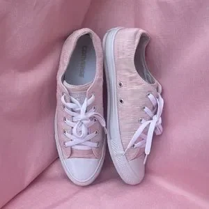 Converse Shoes Converse Ctas Gemma Ox Vapor Pinkwhitemouse 555844c Poshmark